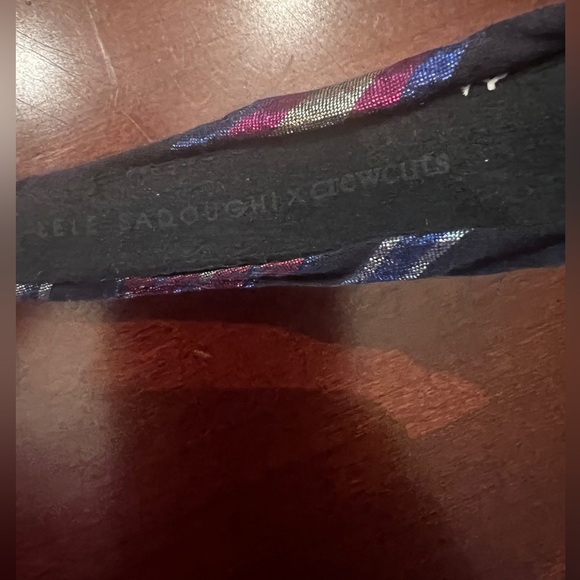 LELE SADOUGHI x CREWCUTS Girls Metallic Plaid Headband - Picture 4 of 4